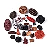 Mixed Antique Style Acrylic Beads/Pendants MACR-R546-04-2