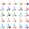5Pcs Resin Pendant Decorations HJEW-YW00174-01-2