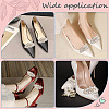 2Pcs Alloy Rhinestone Shoe Decorations FIND-CP0002-21-5