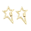 Rack Plating Brass Screw Clasps KK-NH0001-08G-1