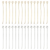 180Pcs 2 Colors Iron Eye Pins IFIN-FS0001-39-2