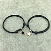 2Pcs Alloy Enamel Star Charm Couple Bracelets FS-WG0DE5C-01-2
