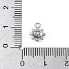 Brass Micro Pave Cubic Zirconia Pendants LS-KK-D283-28P-3