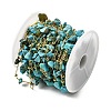 Handmade Synthetic Turquoise Chip Beaded Chains CHC-F020-09G-08-3