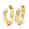 Brass Hinged Hoop Earrings for Women EJEW-G297-32G-1