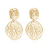 Zinc Alloy Dangle Stud Earrings FS-WGB8B18-01-1