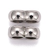 Non-Tarnish 304 Stainless Steel Multi-strand Links X-STAS-I020-12-4