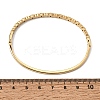304 Stainless Steel Crystal Rhinestone Heart Hinged Cuff Bangles for Women SA-CBA61B8-10G-5