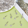 60Pcs Rock Gesture Alloy Pendant Decorations HJEW-DC00111-4