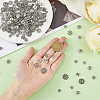 240pcs 6 styles Tibetan Style Zinc Alloy Flower Bead Caps FIND-DC0003-92-3