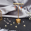 24Pcs 2 Colors Spray Painted Alloy Stud Earrings Findings FIND-CA0003-28-4