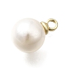 ABS Plastic Imitation Pearl Pendants FIND-H052-01E-01G-2