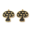 Ion Plating(IP) 304 Stainless Steel Enamel Charms STAS-M102-40G-1