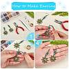 DIY Earring Making Finding Kit DIY-SZ0007-85-4