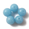 Synthetic Luminous Stone Round Beads G-WH0026-08A-06A-1