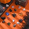 34Pcs 17 Styles Opaque Resin Pendants RESI-CJ0003-05-5