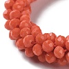 Crochet Glass Beads Braided Stretch Bracelet BJEW-S144-002E-14-2