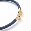 Braided Carbon Steel Wire Bracelet Making MAK-A017-B04-2