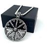 Vintage 304 Stainless Steel Viking Anchor Pendant Necklaces for Men LS-VB2493-5