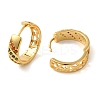 304 Stainless Steel Pave Cubic Zirconia Hoop Earrings for Women LS-EJEW-U019-02G-02-2