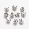 Brass Crimp Beads Covers X-KK-H289-NFN-NF-1