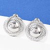 304 Stainless Steel Stud Earrings EJEW-G423-13P-2