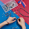 250Pcs 3 Colors UV Plating ABS Plastic Beads CCB-PH0001-27-3