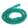 Transparent Glass Beads Strands LS-EGLA-A044-T1mm-MD18-3