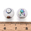 Electroplate Glass Beads X-EGLA-S178-12H-2