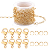 DIY Chain Bracelet Necklace Making Kit DIY-BBC0001-30-1