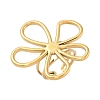 304 Stainless Steel Open Cuff Rings for Women LS-RJEW-U060-04A-G-2