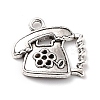Tibetan Style Alloy Telephone Charms FIND-Z003-01AS-1
