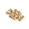 Brass Clear Cubic Zirconia Multi-Strand Links KK-H496-11G-2