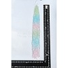 10 Strands Transparent Gradient Color Glass Beads Strands GLAA-CJ0002-09B-7