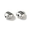 Tibetan Style Alloy Beads PALLOY-P302-01C-AS-2