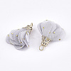 Iron Pendants FIND-T033-05O-2
