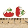 Christmas Themes Alloy Enamel Pendants ENAM-Z023-01G-03-3