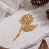 Sunflower 304 Stainless Steel Brooches NK4193-5