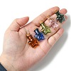 10Pcs 5 Colors Mini High Borosilicate Glass Bottle Bead Containers GLAA-FS0001-70-7