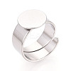 304 Stainless Steel Ring Base Findings STAS-N122-02A-P-1
