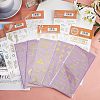 Glitter Self Adhesive Waterproof Hot Stamping Stickers DIY-PH0001-95-5