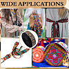Ethnic Style Polyester Jacquard Flower Ribbon for Garment Accessories OCOR-WH0097-83A-5