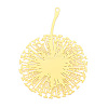 Brass Filigree Big Pendants KKC-T003-36G-1