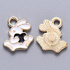 Alloy Enamel Charms ENAM-S121-117C-1