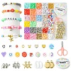 DIY Polymer Clay & Acrylic Beads Bracelets Making Kits DIY-YW0009-58-1
