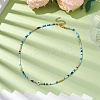Glass Beaded Necklaces NJEW-JN04896-4