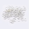 925 Sterling Silver Saw Cut Open Jump Rings STER-F036-02S-0.9x4mm-1