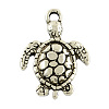 Tibetan Style Alloy Sea Turtle Pendants LS-TIBEP-22101-AS-LF-1