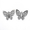 Tibetan Style Alloy Big Pendants TIBEP-S319-107AB-RS-2