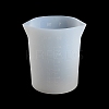 Silicone Epoxy Resin Mixing Measuring Cups DIY-G091-07F-2